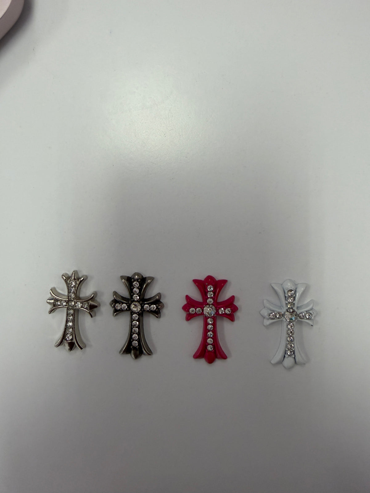 Rhinestone chrome hearts Charm