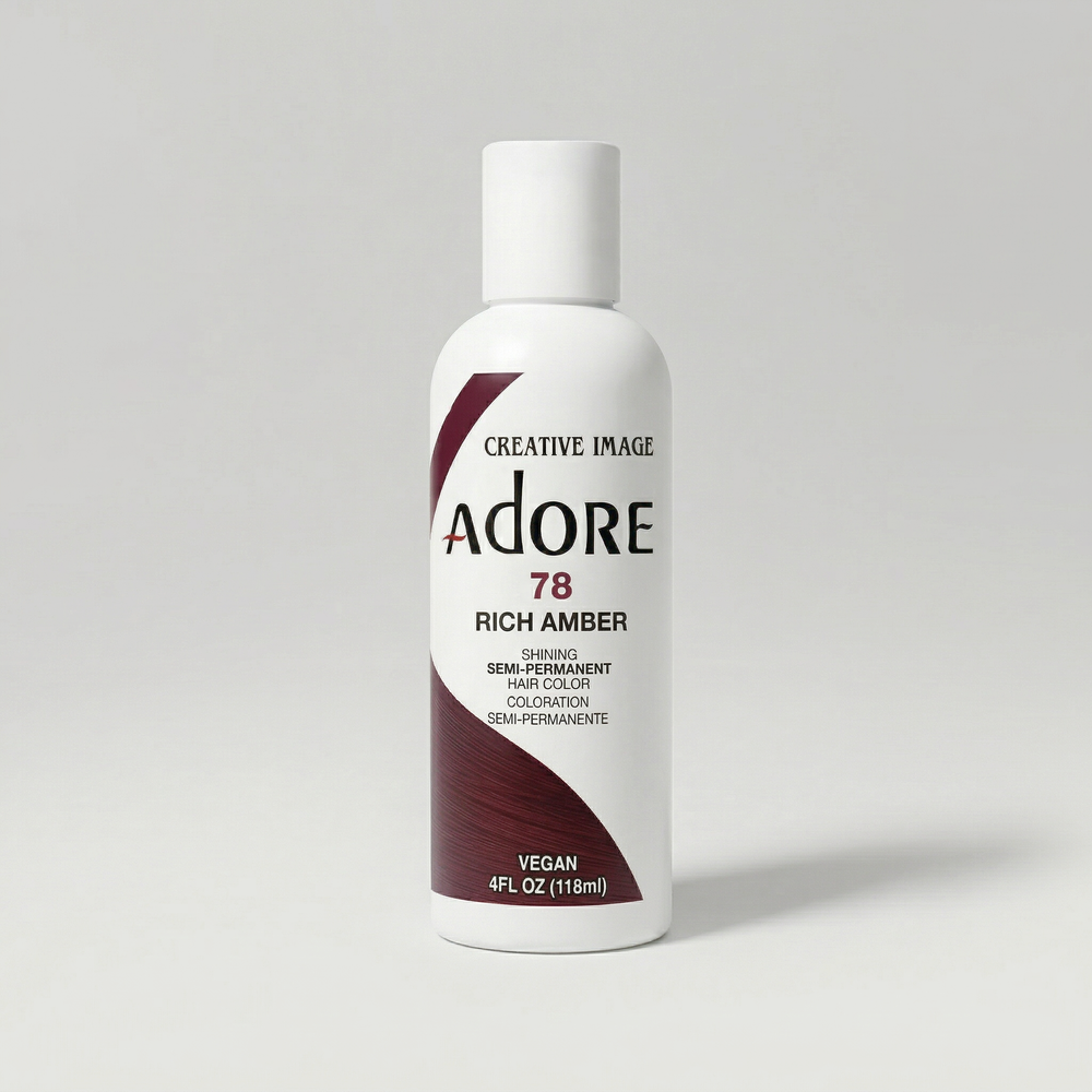 Adore Semi-Permanent Hair Color 78 Rich Amber 4 oz
