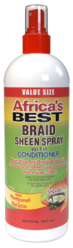Africa's Best Braid Sheen Spray with Conditioner