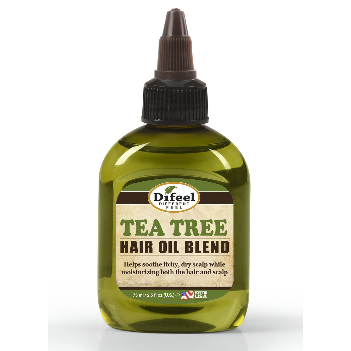 Difeel Tea Tree Premium Hair Oil 2.5 oz