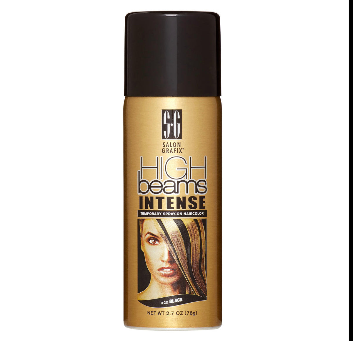 High Beams Intense Spray-On Hair Color Black