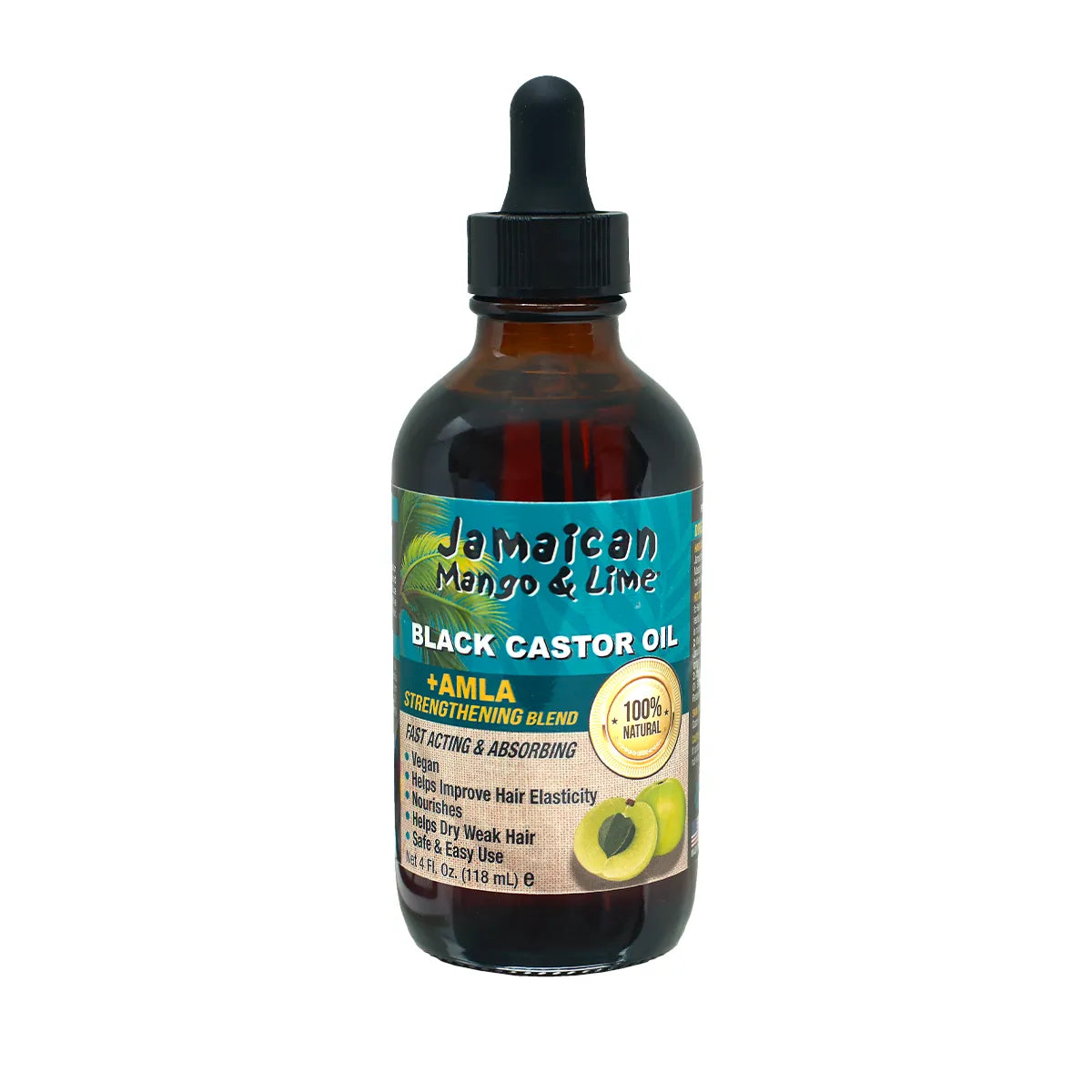 Jamaican Mango & Lime Black Castor Oil Amla 4 oz