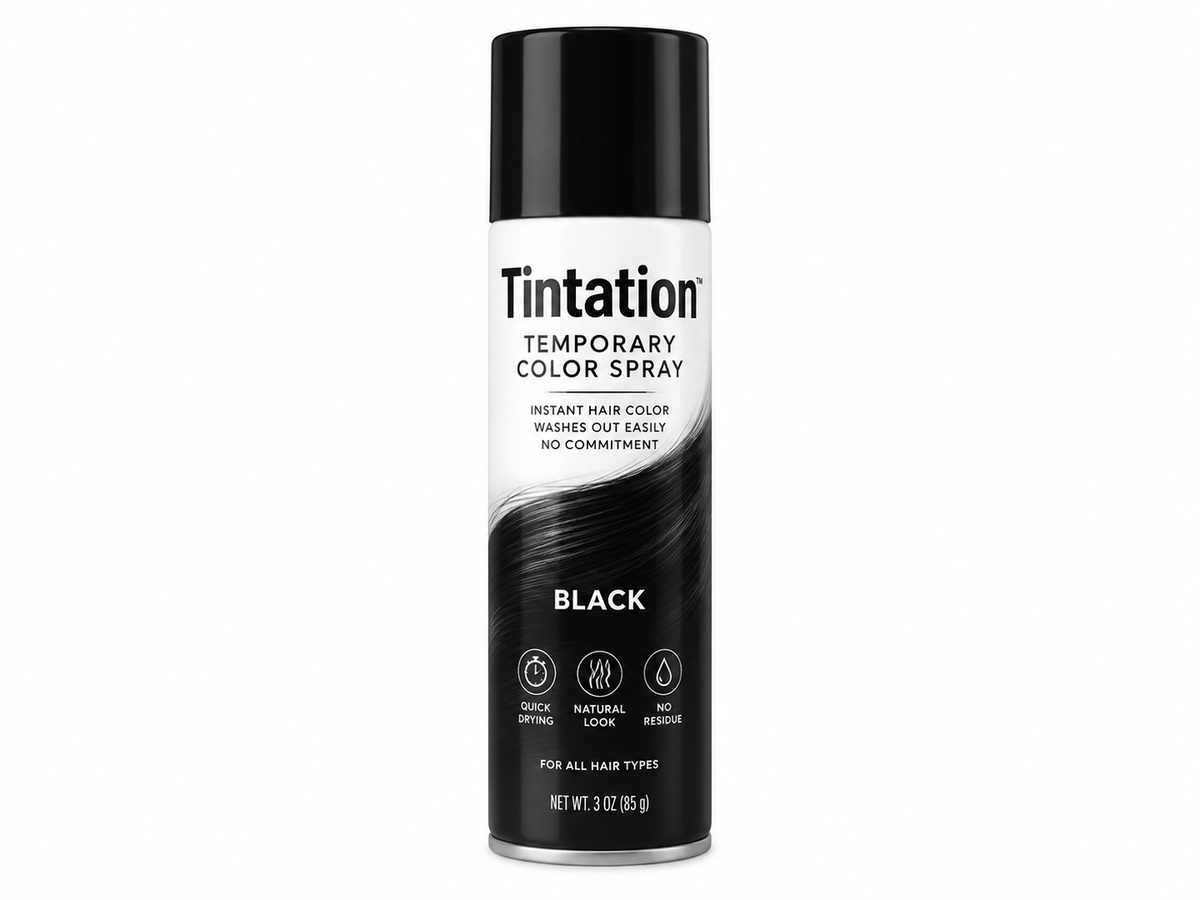 Tintation Temporary Color Spray Black