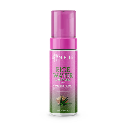Mielle Rice Water & Aloe Vera Braid Set Foam 7.5 oz