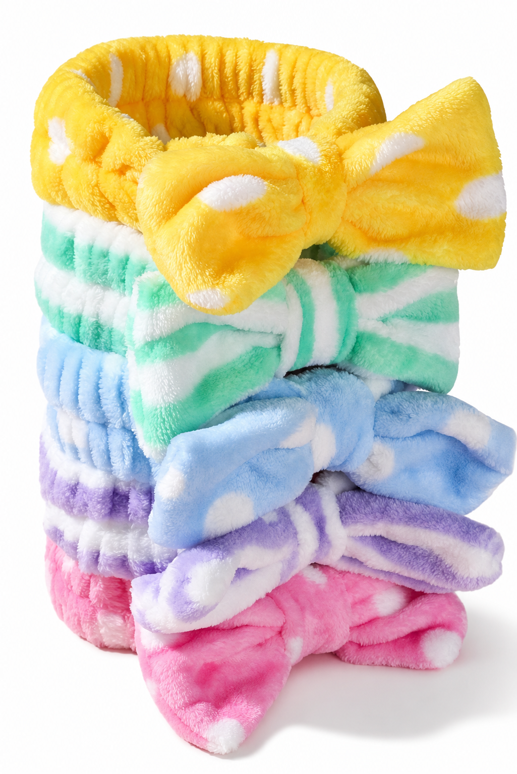 microfiber face wash head bands