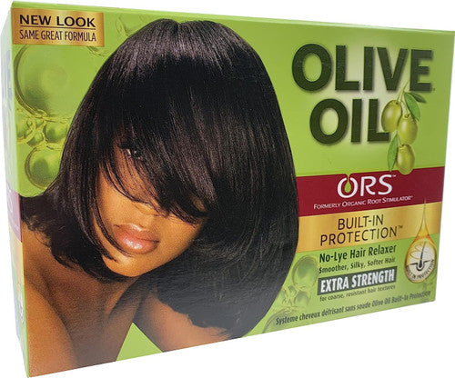 Ors Built-in Protection No Lye Hair Relaxer Systems Extra Strength arse