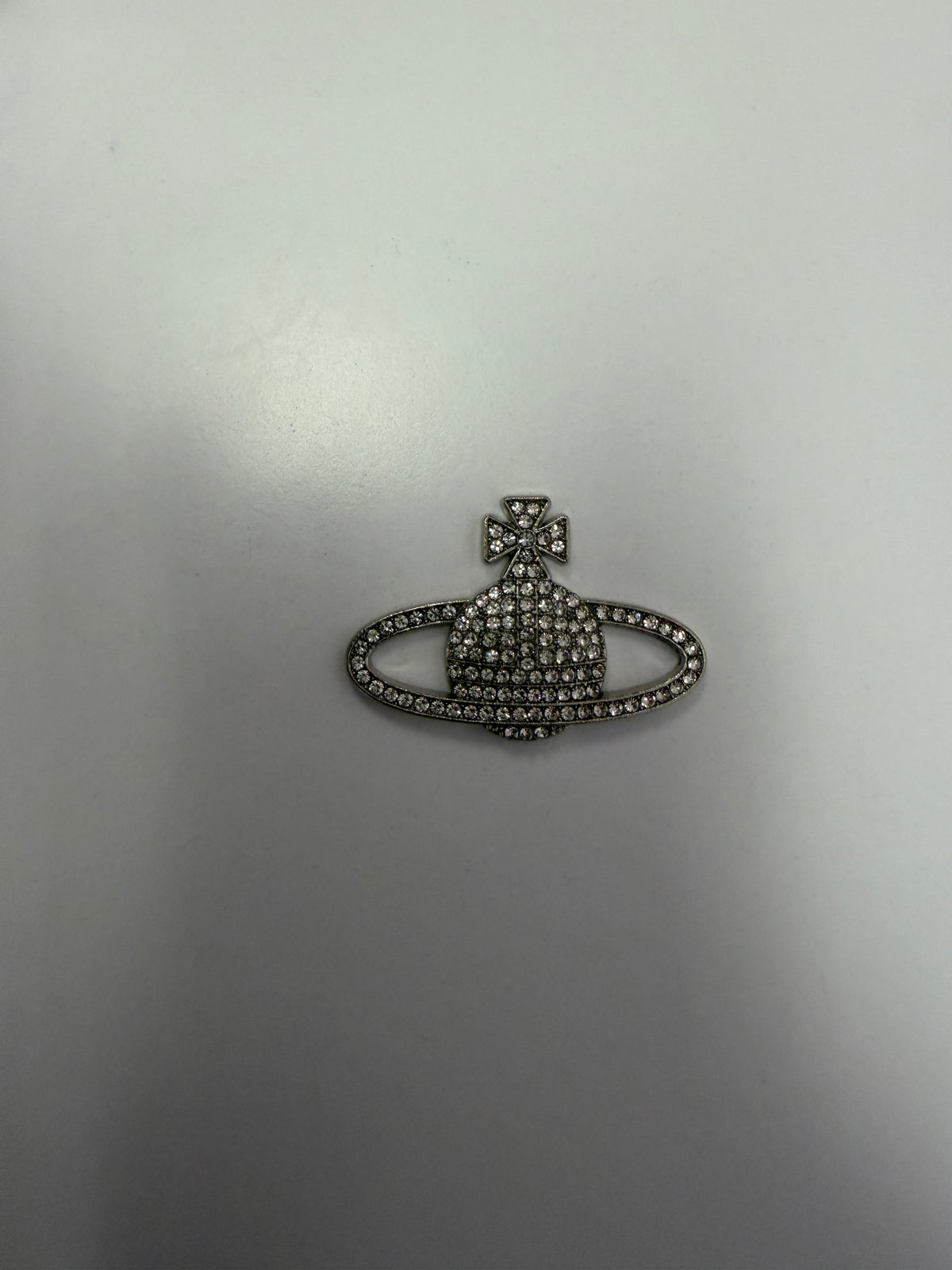 Orb planet Rhinestone Charm