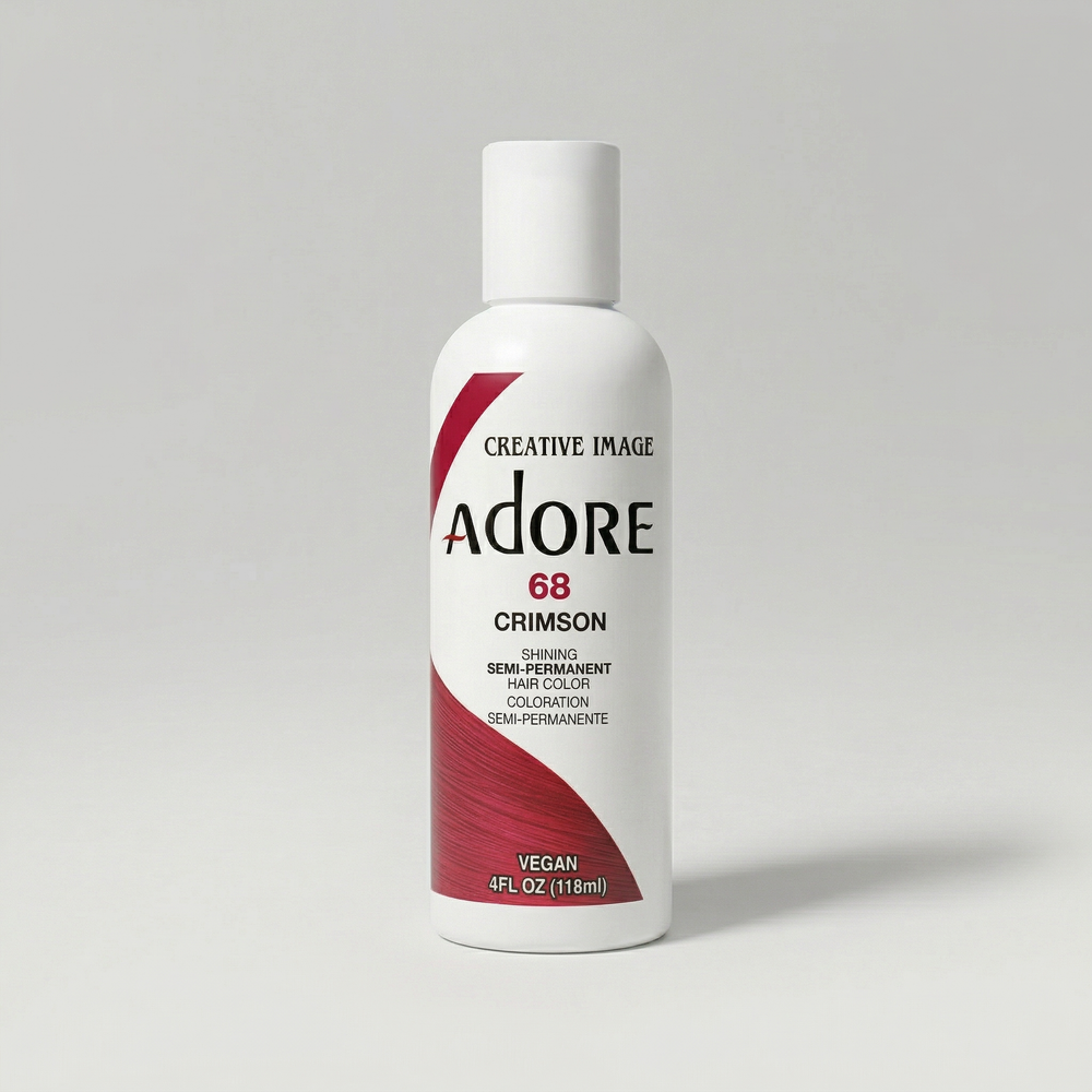 Adore Semi-Permanent Hair Color 068 Crimson 4 oz