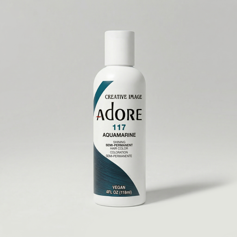 Adore Semi-Permanent Hair Color 117 Aquamarine 4 oz