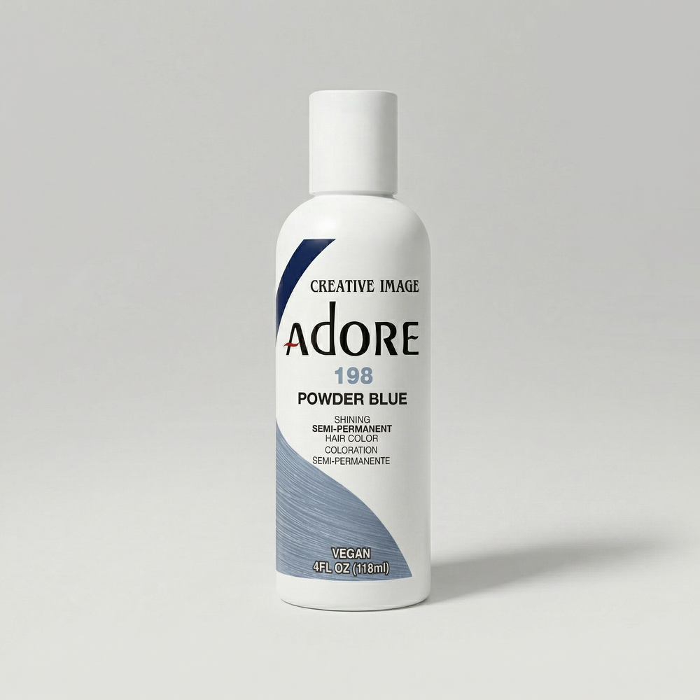 Adore Semi-Permanent Hair Color 198 Powder Blue 4 oz
