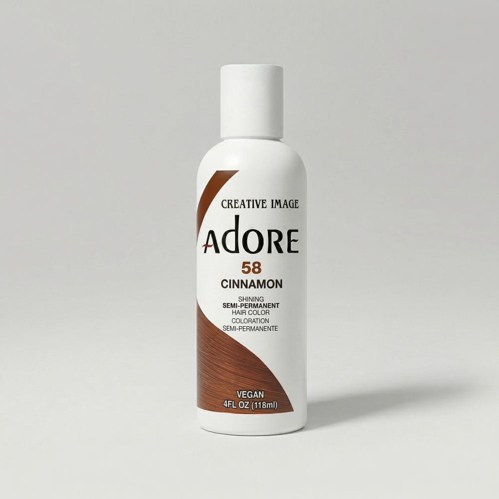 Adore Semi-Permanent Hair Color 58 Cinnamon 4 oz