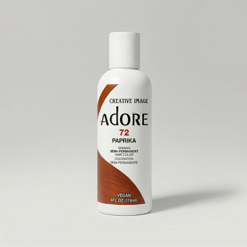 Adore Semi-Permanent Hair Color 72 Paprika 4 oz