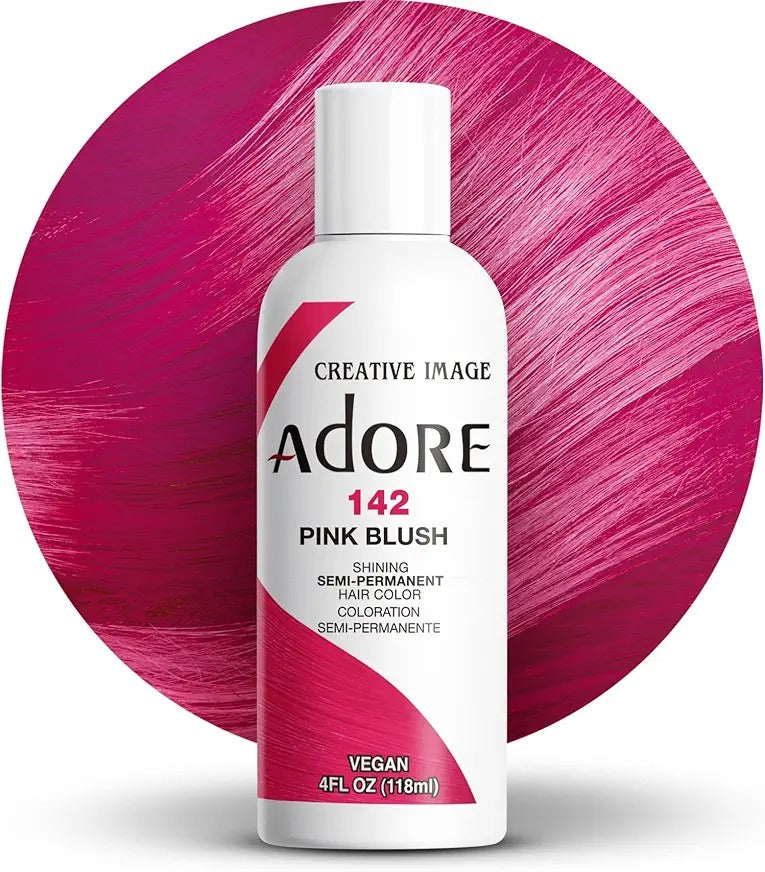 Adore Semi-Permanent Hair Color Pink 4 oz