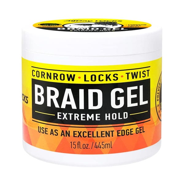 AllDay Locks Braid Gel Extreme Hold 5 oz