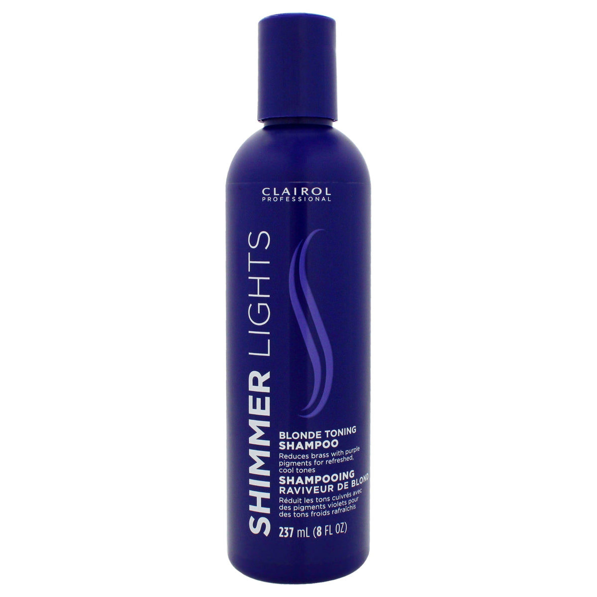 Clairol Professional Shimmer Lights Blonde Toning Shampoo 8 oz
