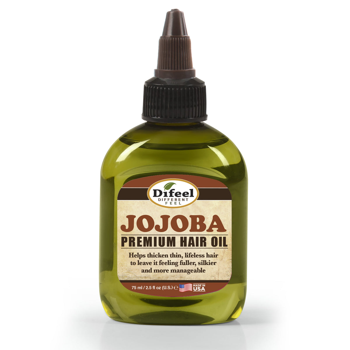 Difeel Jojoba Premium Hair Oil 2.5 oz