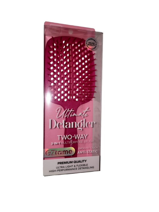 Detangling hair brush