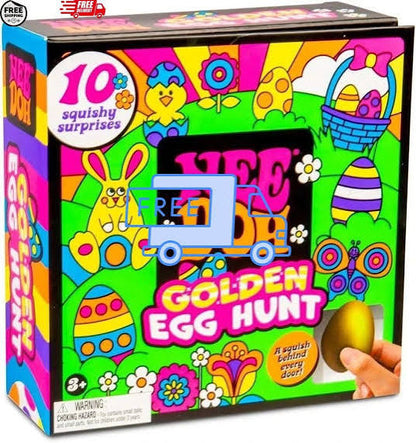 NeeDoh Golden Egg Hunt Squishy Surprise Set
