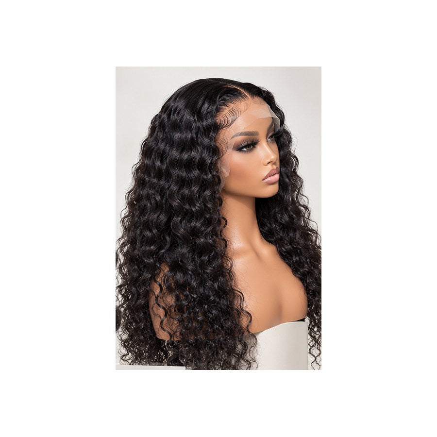 Styled Deep Wave hair example