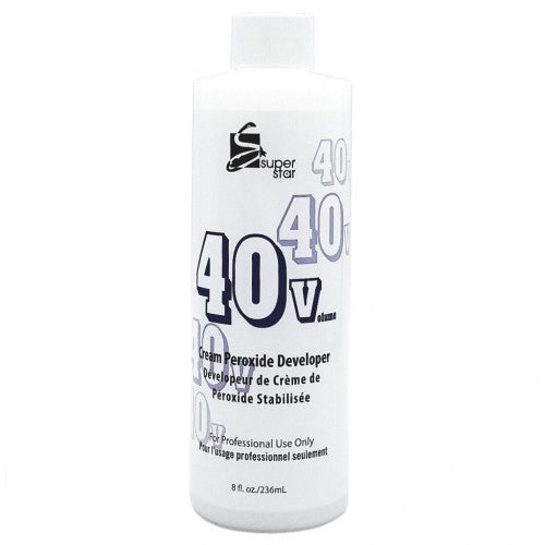 Super Star Stabilized Cream Peroxide Developer 40 Volume 8 oz