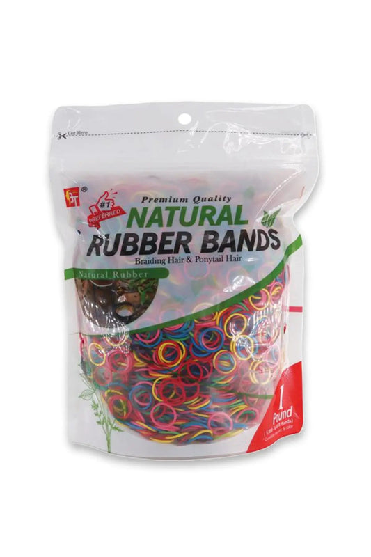 Beauty Town Colorful Natural Rubber Braiding Bands