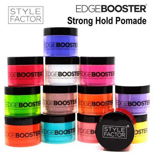 Style Factor Edge Booster Strong Hold Pomade product line